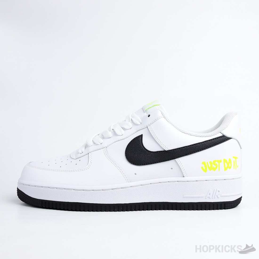 Nike Air Force 1 Low Just Do It White Volt Dot Perfect